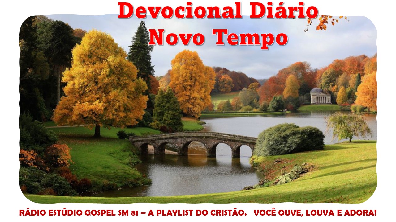 Devocional Diário Novo Tempo 11/11/2023